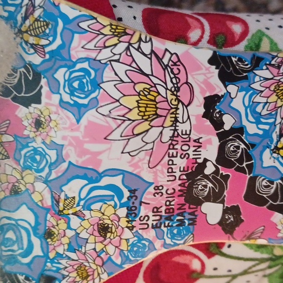 Rockabilly cherry shoes - Picture 7 of 8